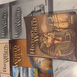 Abeka 7th grade history of our world books